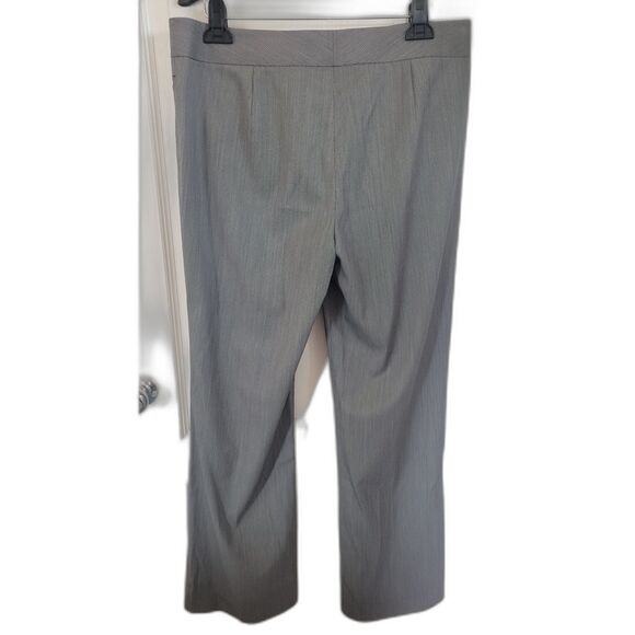 Lafayette 148 Virgin Wool Gray Trouser Pants - Picture 2 of 4